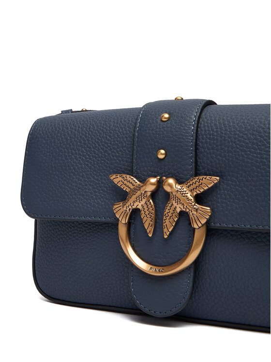 PINKO PINKO Handtasche Love One Mini Slouchy Fl Al 25-26 104340 A2OX Dunkelblau