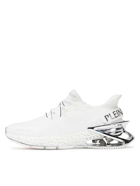 Plein Sport Plein Sport Sneakersy The Scratch FABS USC0335 PTE003N Bílá