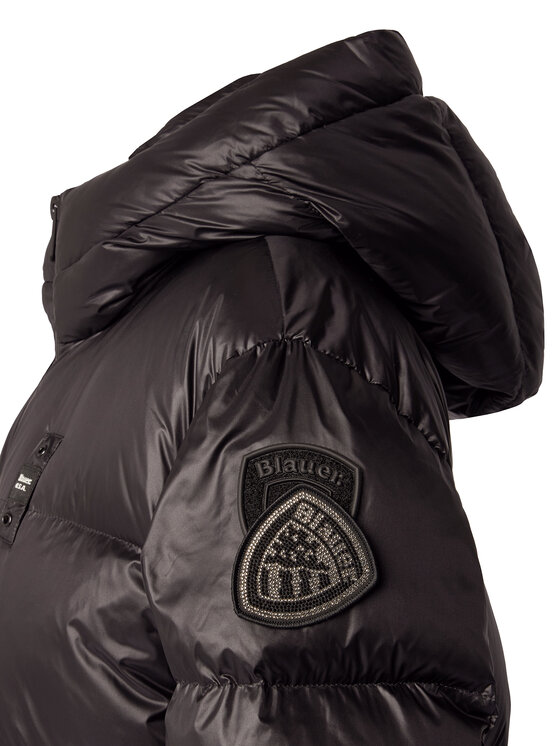 Blauer Blauer Zimski plašč 25WBLDK03161 Črna Regular Fit