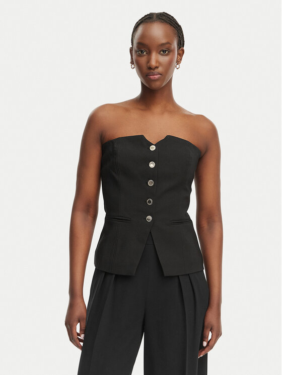 Morgan Top 251-CLODI.F Negru Regular Fit