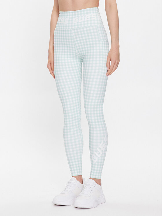 Női Leggings Guess, Méret: M, Zöld, Davina V3GB12 MC049