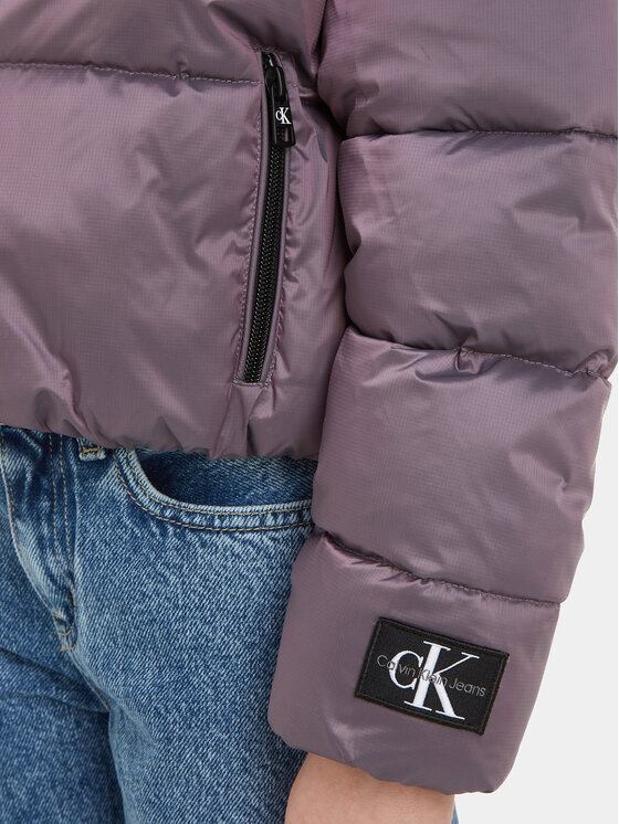 Calvin Klein Jeans Calvin Klein Jeans Зимно яке Hyper Two Tone IG0IG02246 Виолетов Relaxed Fit