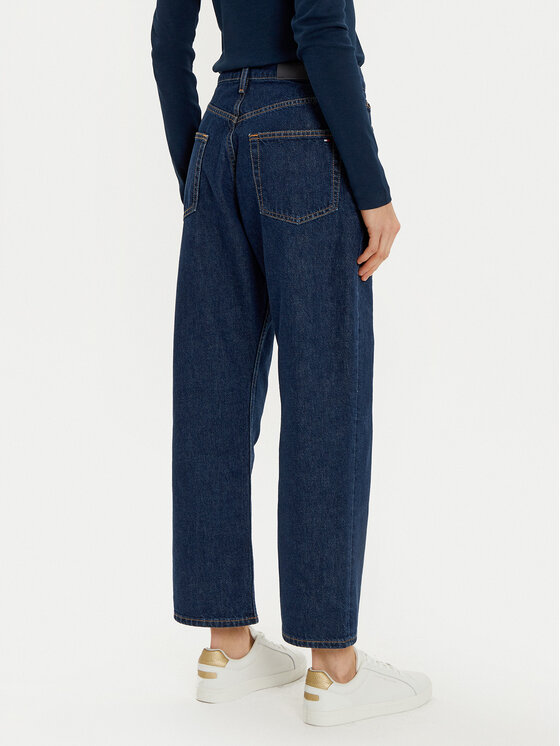 Tommy Hilfiger Tommy Hilfiger Jeansy WW0WW42199 Granatowy Loose Fit