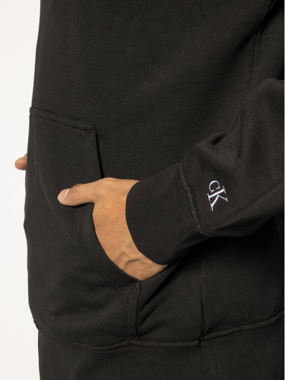 Calvin Klein Jeans Calvin Klein Jeans Felpa Institutional J30J314690 Nero Regular Fit
