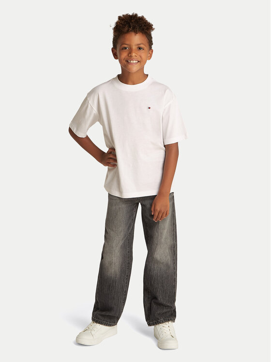 Tommy Hilfiger Tommy Hilfiger T-shirt Essential Archive KB0KB09646 S Bijela Regular Fit