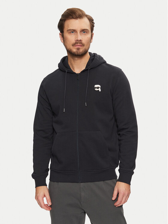 KARL LAGERFELD KARL LAGERFELD Суитшърт 705074 551900 Черен Regular Fit