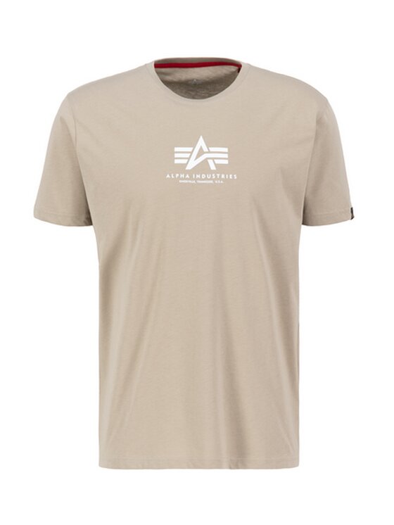 Alpha Industries Alpha Industries T-Shirt 118533 Beżowy Regular Fit