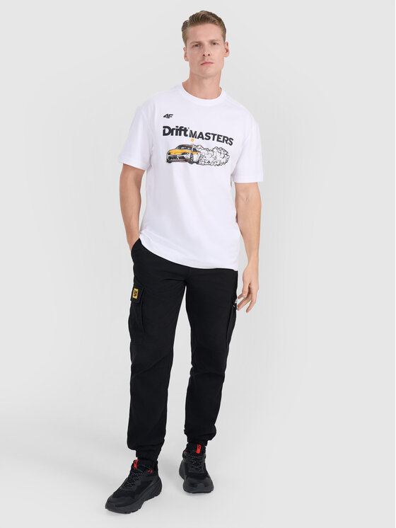 4F 4F T-Shirt TEAMWEAR Biały Regular Fit