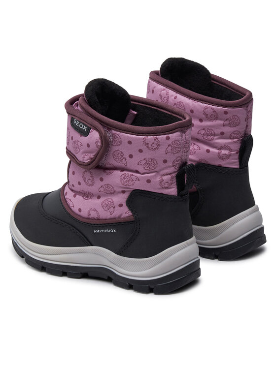 Geox Geox Čizme za snijeg B Flanfil Girl B Abx B263WG 0BCMN C0724 M Crna