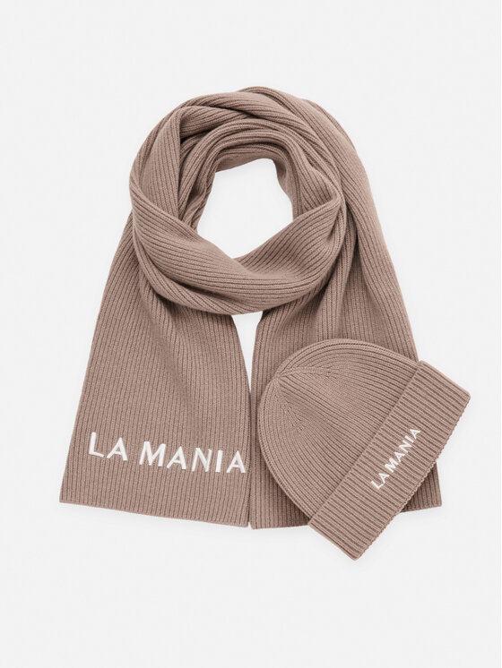 La Mania La Mania Czapka STOCKHOLM Brązowy