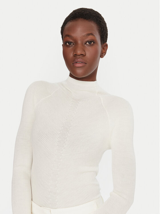 BOSS BOSS Поло Foliora 50549166 Бежов Slim Fit