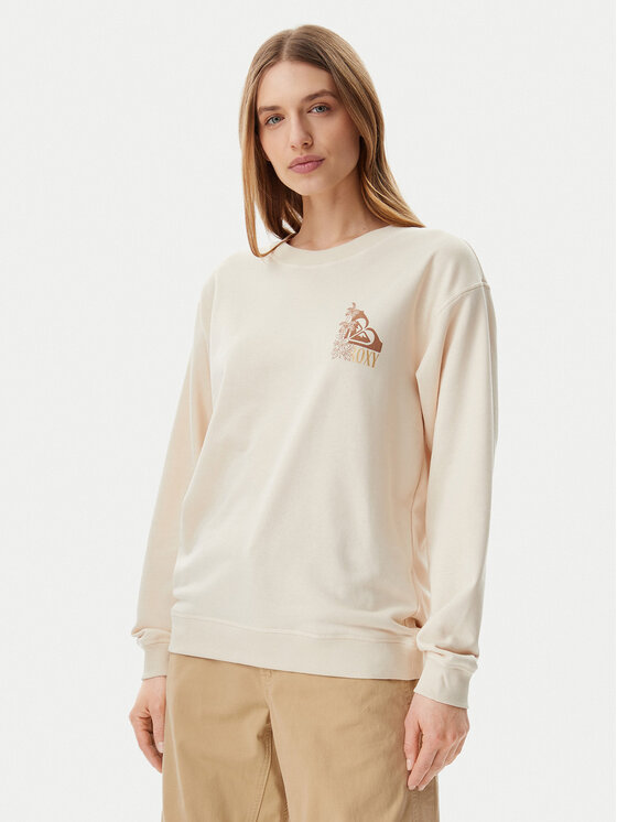 Roxy Roxy Bluză ERJFT04963 Bej Regular Fit