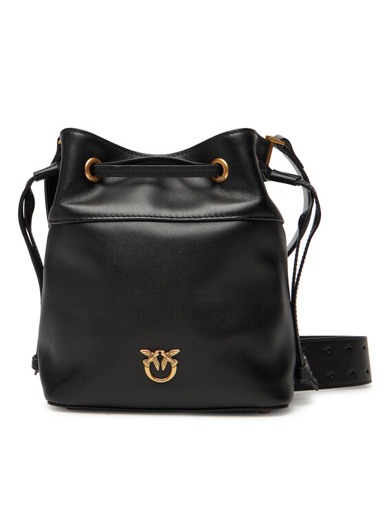 PINKO Geantă Secchiello Mini Al 25-26 104303 A0QO Negru