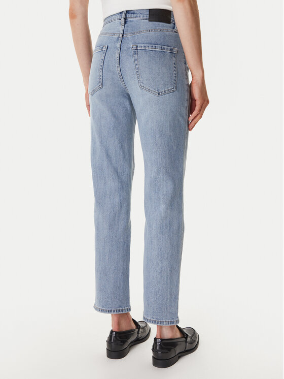 DKNY DKNY Blugi DJ5B4109 Albastru Straight Fit