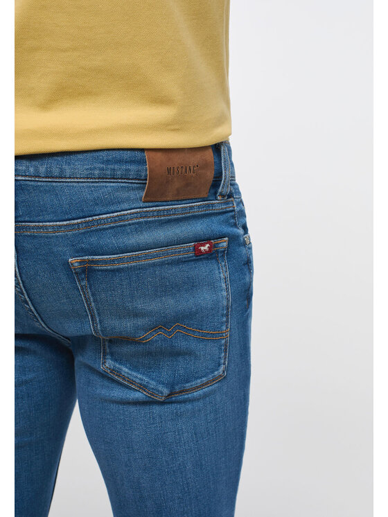 Mustang Mustang Jeansy ATLANTA SUPER SKINNY Niebieski Skinny Fit