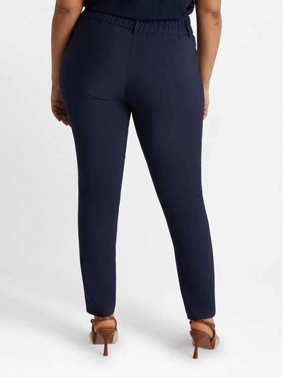 Fiorella Rubino Fiorella Rubino Pantaloni di tessuto P099T004736N034 Blu Skin Fit