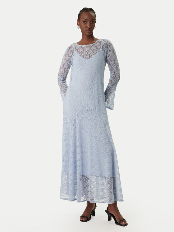 Vero Moda Vero Moda Лятна рокля Loulou 10346192 Светлосиньо Loose Fit