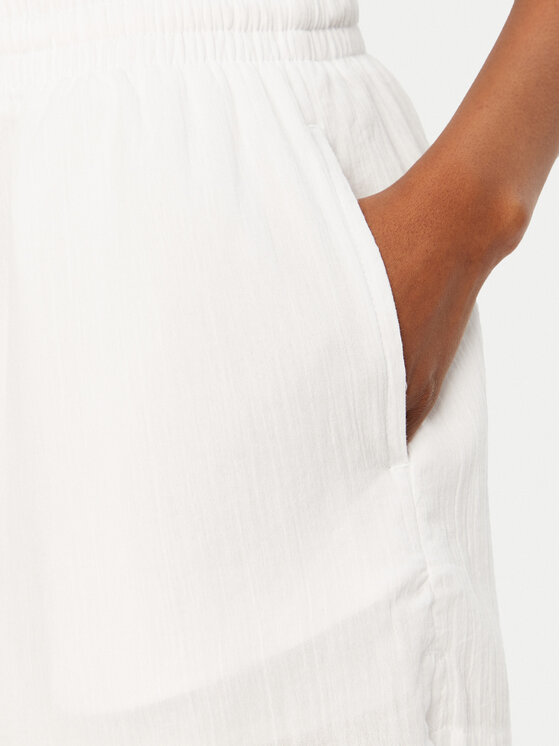 Seafolly Seafolly Szövet rövidnadrág Crinkle 55429-SH Fehér Regular Fit