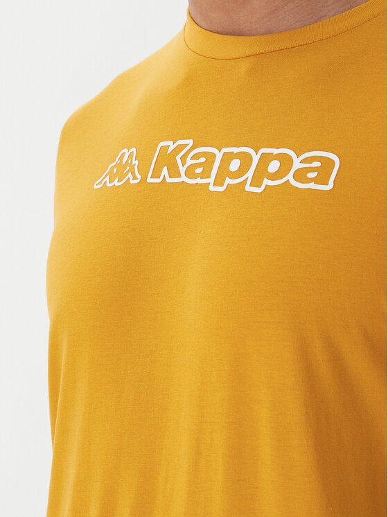 Kappa Kappa T-Shirt Feddu 311H7HW Gelb Regular Fit