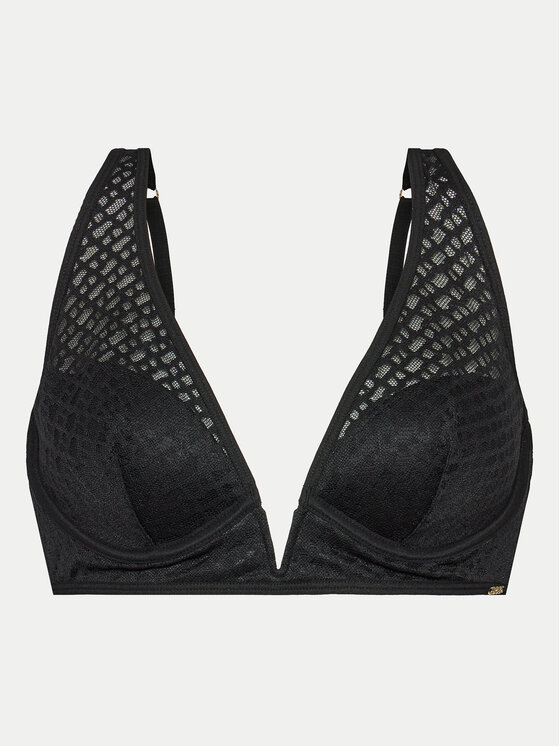 BOSS Boss Bralette krūšturis 50520390 Melns
