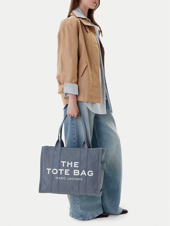 Marc Jacobs Marc Jacobs Дамска чанта The Canvas Large Tote Bag M0016156 Сив