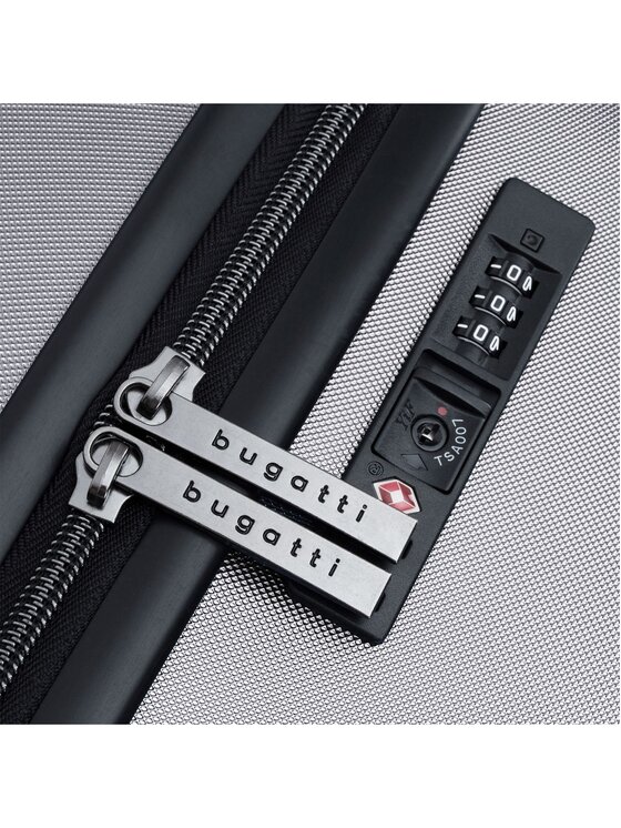 Bugatti Bugatti Walizka kabinowa 279758 Srebrny