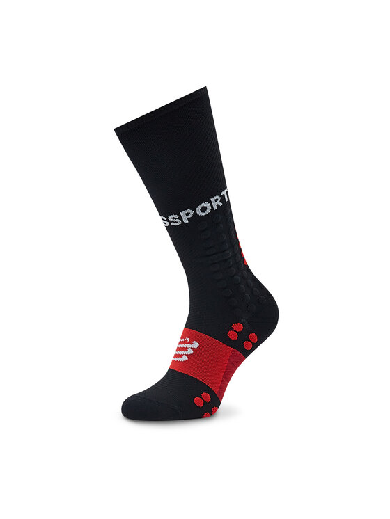 Compressport Compressport Κάλτσες μακριές Run SU00004B Μαύρο