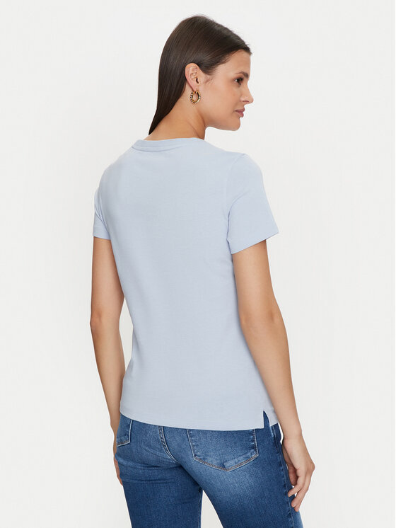 Guess Guess T-shirt Icon W4YI32 I3Z14 Blu Regular Fit