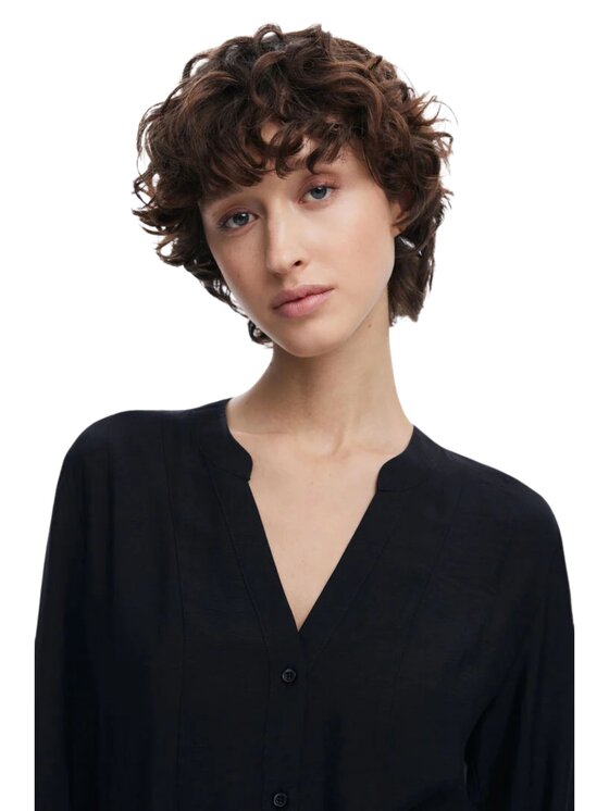 Desigual Desigual Φόρεμα καλοκαιρινό Abito donna Μαύρο Regular Fit