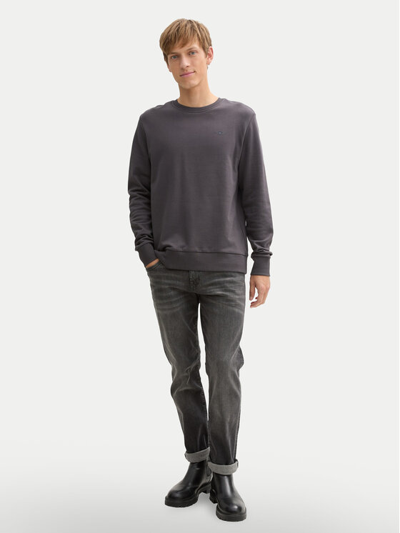 Tom Tailor Tom Tailor Суитшърт 1045939 Сив Regular Fit