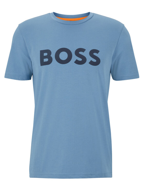 BOSS Boss T-shirt Thinking 1 50481923 Blu Regular Fit