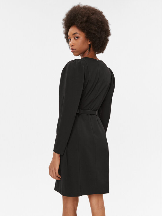 DKNY DKNY Sukienka codzienna DD3G1608 Czarny Regular Fit