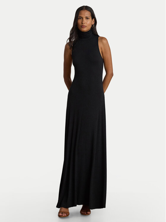 LAUREN RALPH LAUREN Rochie de seară 200B23543001 Negru Regular Fit