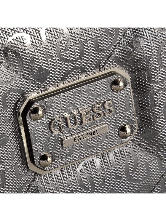 Guess Guess Veľká dámska peňaženka Ophelia (MG) SLG SWMG45 62460 Strieborná