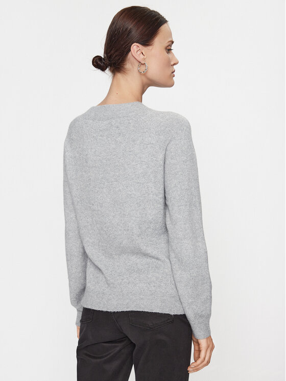 ONLY ONLY Пуловер Rica 15204279 Сив Regular Fit