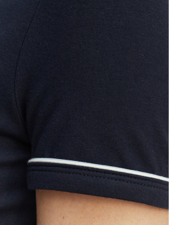 Lacoste Lacoste T-särk TF5289 Tumesinine Slim Fit