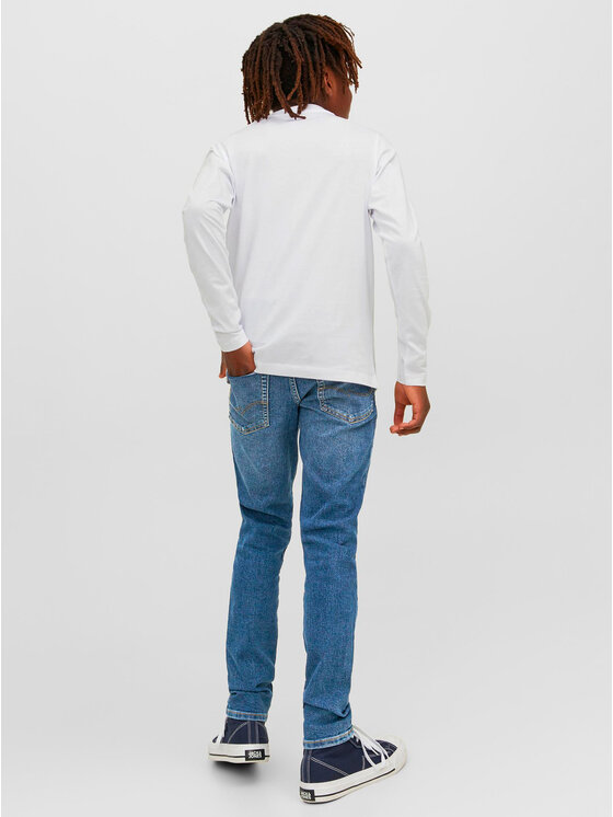 Jack&Jones Junior Jack&Jones Junior Jeansy Glenn 12257362 Niebieski Slim Fit