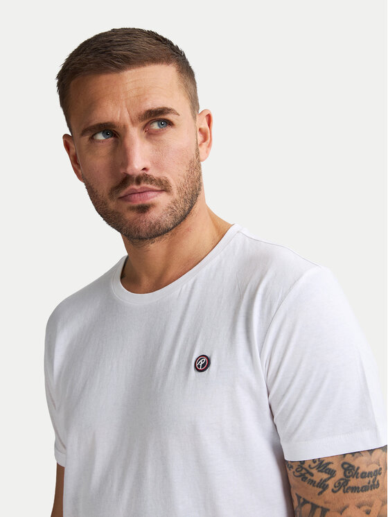 Petrol Industries Petrol Industries T-Shirt M-ROS-TSR002 Λευκό Regular Fit