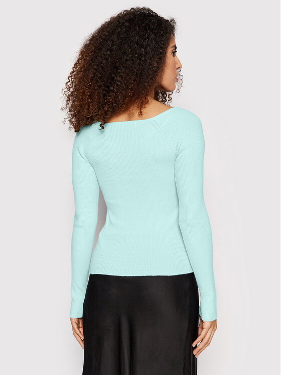 Maglione Babette W2RR02 Z2V42 Blu Slim Fit