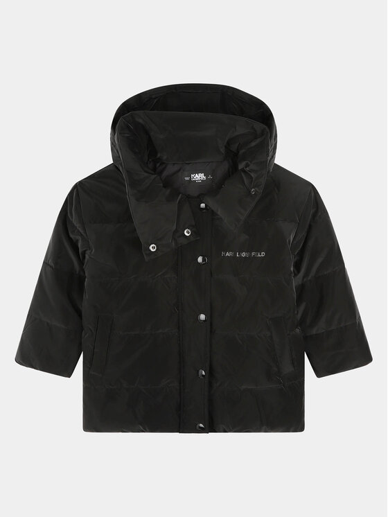 Karl Lagerfeld Kids Karl Lagerfeld Kids Μπουφάν χειμωνιάτικο Z16164 D Μαύρο Regular Fit