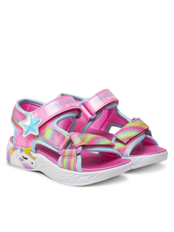Skechers Skechers Sandały Unicorn Dreams Sandal-Dreamy Unicorns 303107L/PKMT Różowy