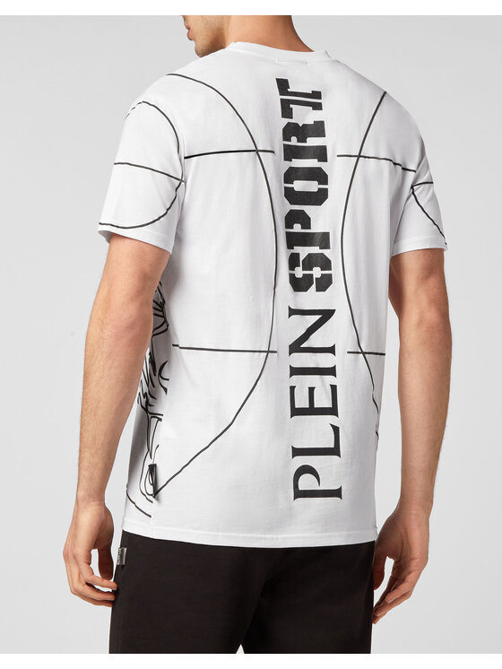 Plein Sport Plein Sport T-Shirt 823 Bílá Regular Fit