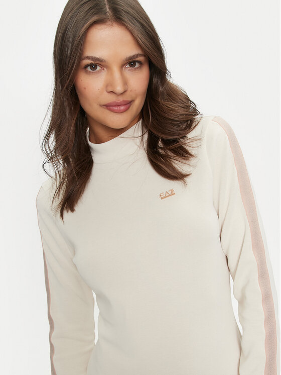 EA7 Emporio Armani EA7 Emporio Armani Ежедневна рокля 6DTA54 TJZBZ 1120 Бежов Regular Fit