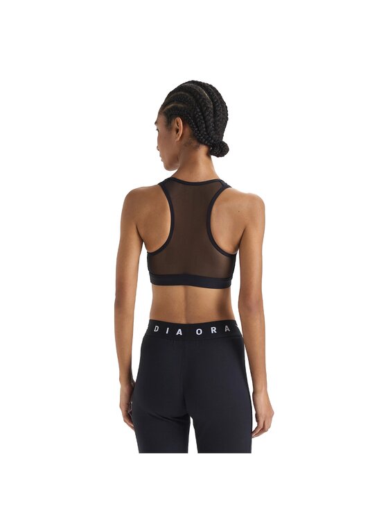 Diadora Diadora Biustonosz sportowy L. MEDIUM BRA Czarny