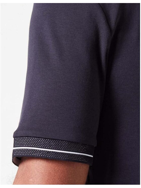 BOSS Boss Polo 50512892-402 Granatowy Slim Fit