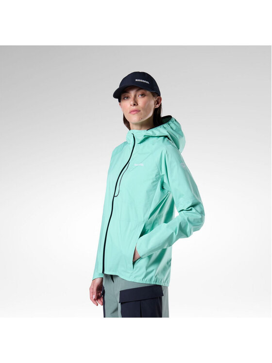 Rossignol Rossignol Kurtka przeciwdeszczowa W Rainproof 2.5L Shell Jkt Zielony jasny Regular Fit