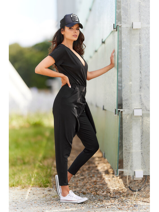 Infinite You Infinite You Kombinezon M298 Czarny Basic Fit