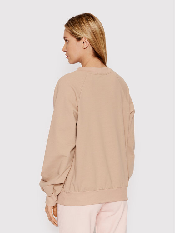 DeeZee DeeZee Μπλούζα BLD0001 Μπεζ Relaxed Fit