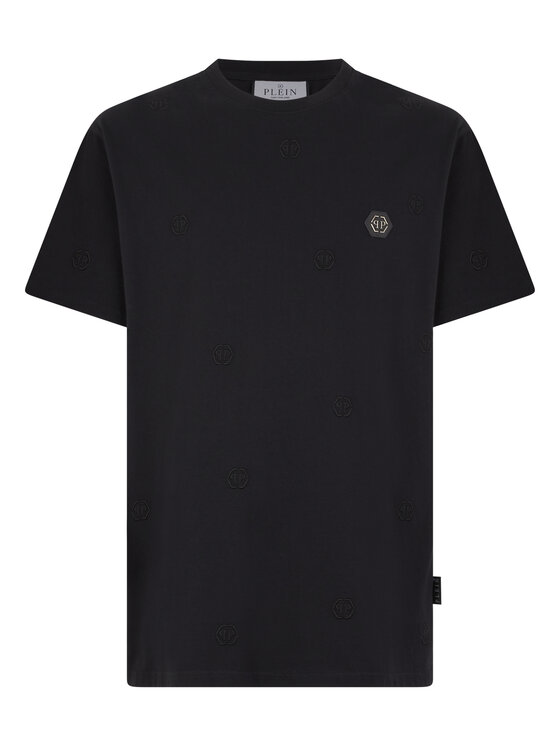 PHILIPP PLEIN PHILIPP PLEIN T-shirt 29695 Nero Regular Fit