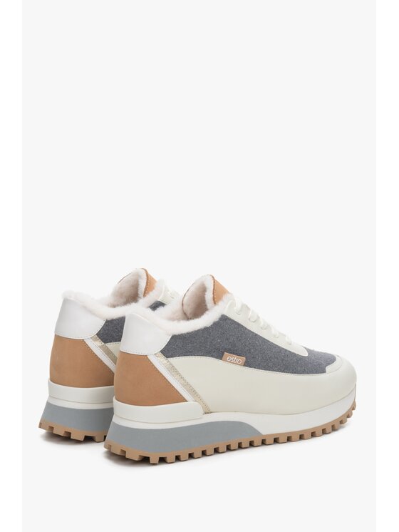 Estro Estro Sneakersy ER00114142 Beżowy